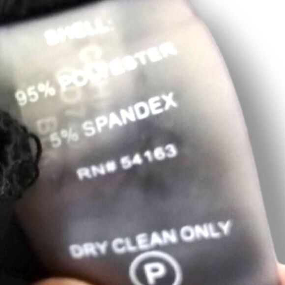 Calvin Klein Womens Gown Sz 10 Black Knit Maxi Witchycore Halloween Wedding y2k - Picture 10 of 11